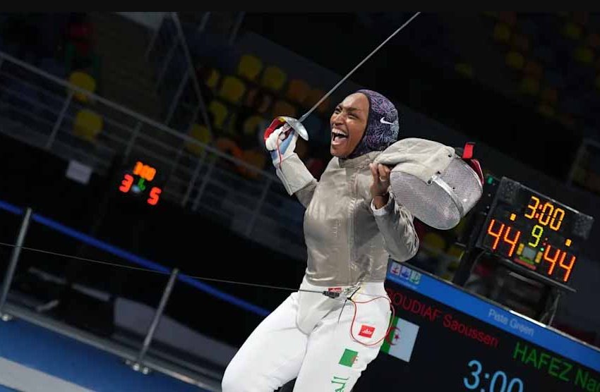  Qualification historique aux Jeux Olympiques pour l’équipe algérienne féminine de sabre