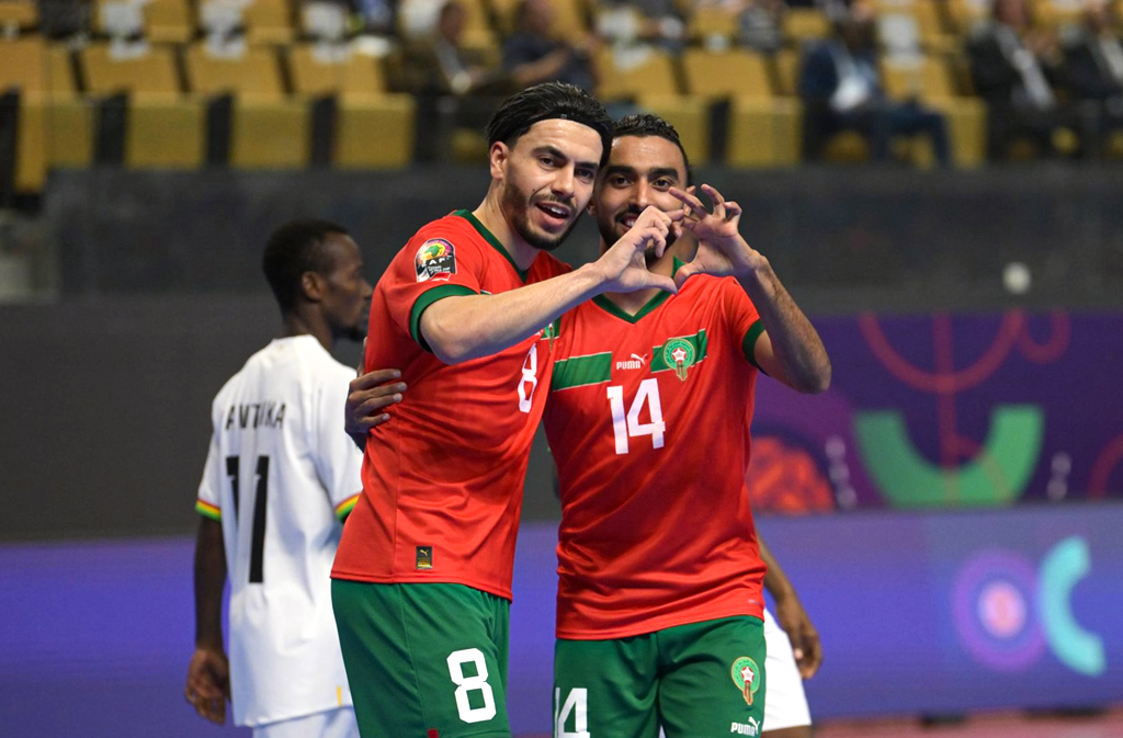 CAN Futsal 2024 Le Maroc en demifinale après sa victoire contre le Ghana