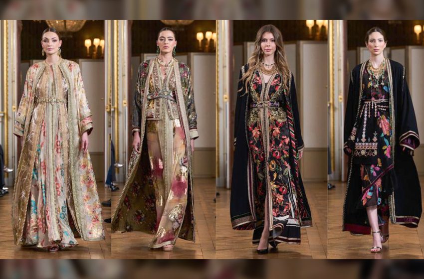  Le caftan marocain vole la vedette lors de l’Oriental Fashion Show