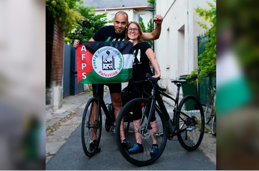  La France à vélo pour la Palestine