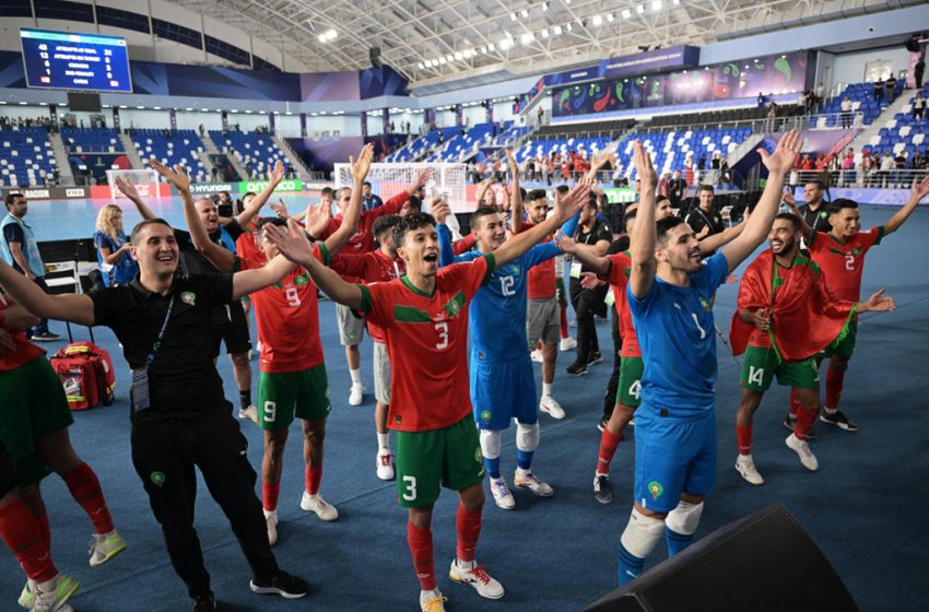  Mondial de futsal. Les Lions de l’Atlas en quarts, face au Brésil