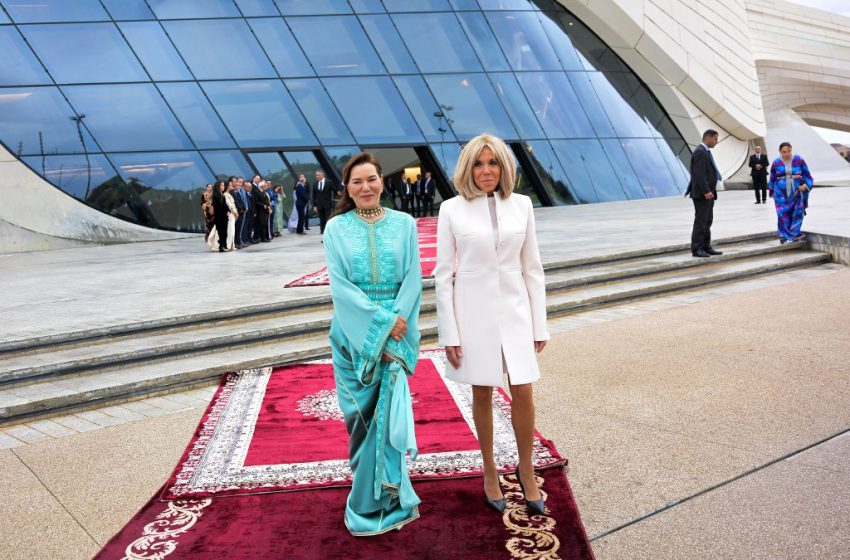  La Princesse Lalla Hasnaa et Mme Macron inaugurent le Théâtre Royal de Rabat