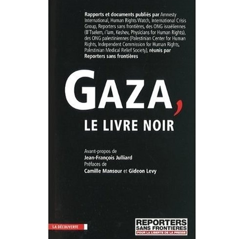  Vient de paraitre “Le Livre noir de Gaza”, présenté à l’IMA